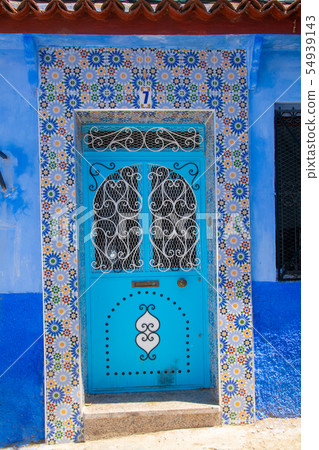 Morocco Blue Town Chefchaouen 54939143