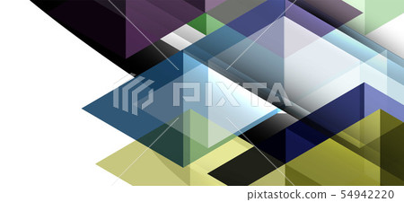 Modern mosaic triangle template background, great design for any purposes. Abstract geometric 54942220