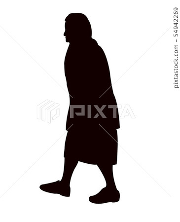 a woman body silhouette vector a woman body silhouette vector 54942269