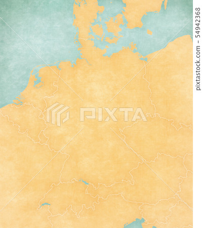 Blank Map of Germany 54942368