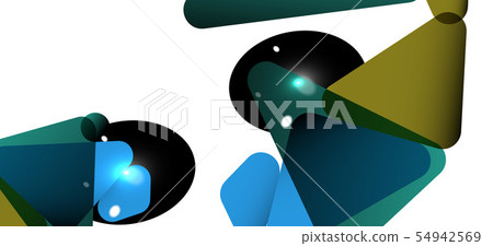 Triangle geometric background in trendy style on light background. Retro vector illustration Triangle geometric background in trendy style on light background. Retro vector illustration 54942569