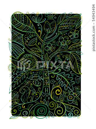 Four elements concept. Earth design background Four elements concept. Earth design background 54943494