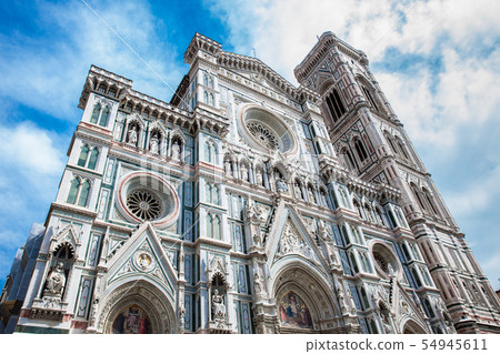 The Giotto Campanile and Florence Cathedral The Giotto Campanile and Florence Cathedral 54945611