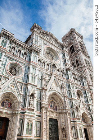 The Giotto Campanile and Florence Cathedral The Giotto Campanile and Florence Cathedral 54945612