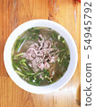 Vietnamese beef pho 54945792