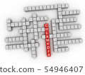 3d Chlamydia word cloud concept - Illustration 54946407