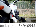 Motorcycle (back view) 54946948