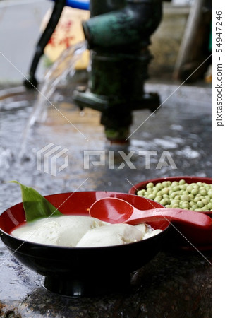Tofu and soybeans Tofu and soybeans 54947246