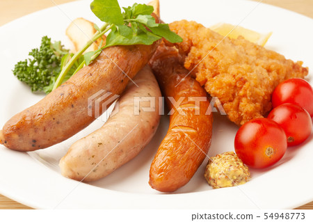 Assorted sausage Assorted sausage 54948773