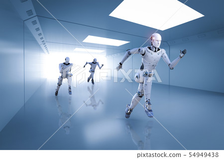 cyborg running competition cyborg running competition 54949438