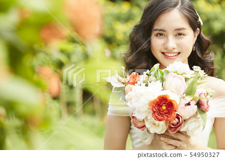 女性新娘形象 女性新娘形象 54950327