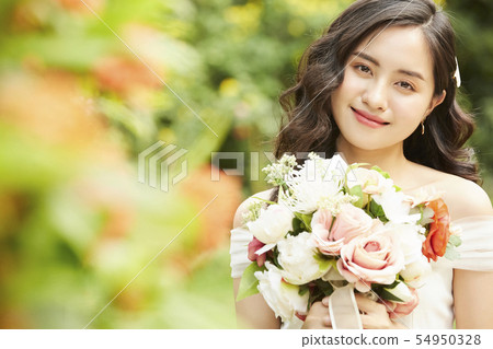 女性新娘形象 女性新娘形象 54950328