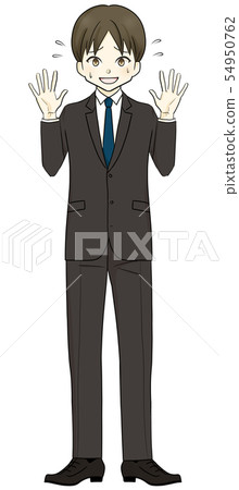 西裝 - 掙扎的男人 54950762