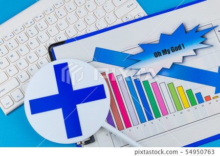 條形圖×標記鍵盤性能下圖像 54950763