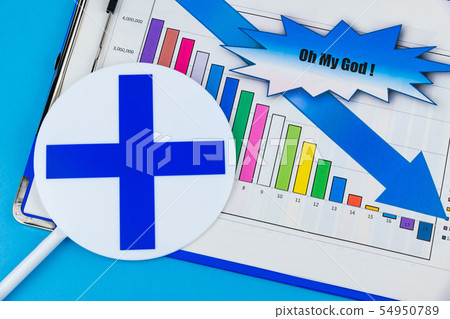 條形圖×標記性能下降圖像 54950789