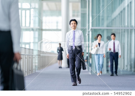 企業形象男性僱員女性僱員 企業形象男性僱員女性僱員 54952902