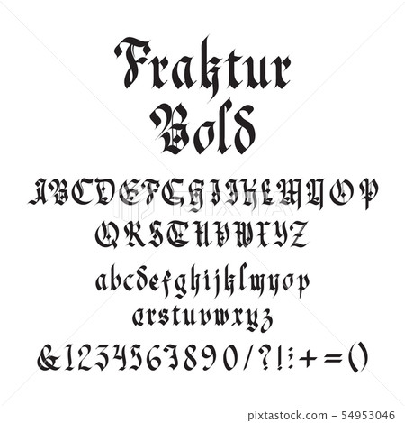gothic bold gothic bold