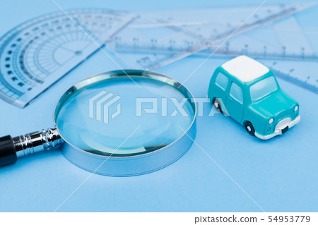 昆蟲眼鏡統治者量角器汽車 昆蟲眼鏡統治者量角器汽車 54953779