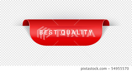 Best Quality Vector Sticker, Tag, Banner, Label, Sign Or Ribbon Realistic Red Origami Style Vector Best Quality Vector Sticker, Tag, Banner, Label, Sign Or Ribbon Realistic Red Origami Style Vector 54955570