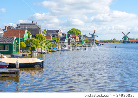 A view of Zaandijk's Gortershoek near Zaandam 54956855