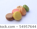 Colorful macaroons 54957644