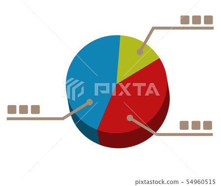 Icon Graph Circle Pie Graph 54960515