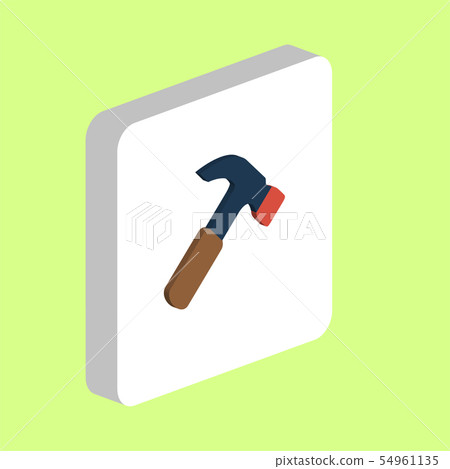 Hammer computer symbol Hammer computer symbol 54961135