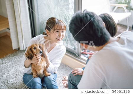 Life with a dog Family 54961356