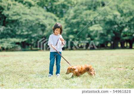 Life with a dog Girl 54961828