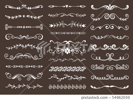 Text divider grunge retro vintage book design element text separators decoration large selection of 54962030