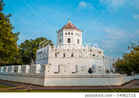 Phra Sumen Fort in Bangkok, Thailand. 54962518