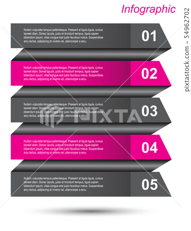 Info-graphic design template. 54962702