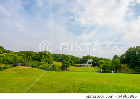 Higuchi hilly park (Kyuryukoen) / Ishikawa Prefecture Nomi-shi / lawn / park 54963980