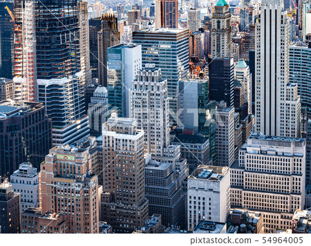 Skyscrapers and urban landscape image New York Skyscrapers and urban landscape image New York 54964005