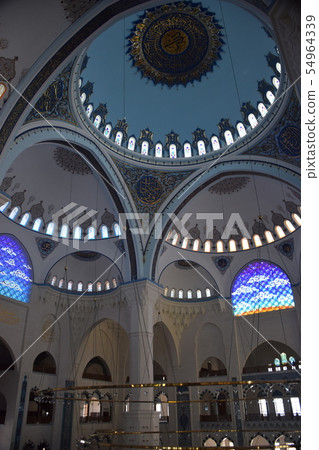 Turkey Chamulja Mosque (Er Doan Mosque) Interior (Internal) Turkey Chamulja Mosque (Er Doan Mosque) Interior (Internal) 54964339