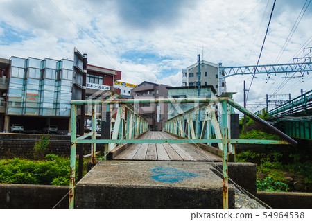 在白板的橋樑：在鳥羽河松本市的橋樑 54964538
