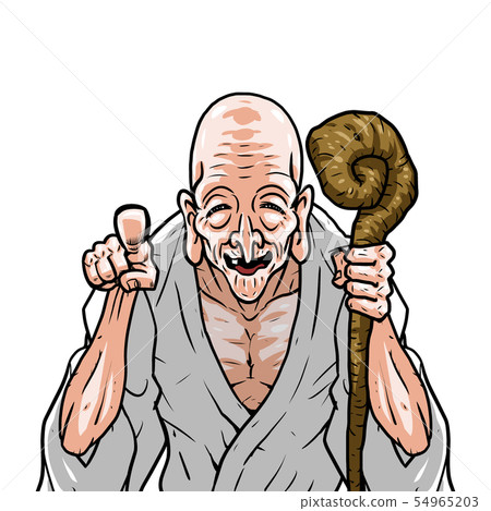 神白和服左拐杖右指 54965203