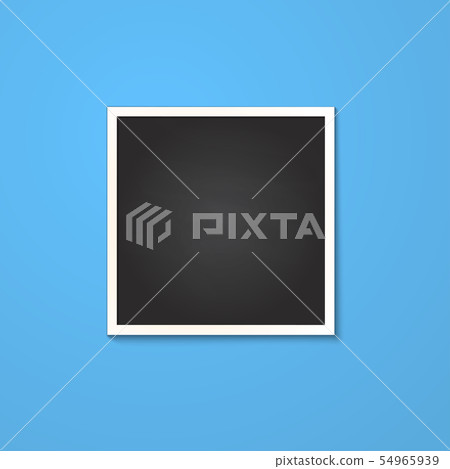 square frame isolated on blue square frame isolated on blue 54965939