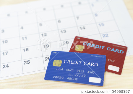 credit card credit card 54968597