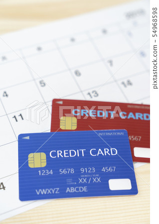 credit card credit card 54968598