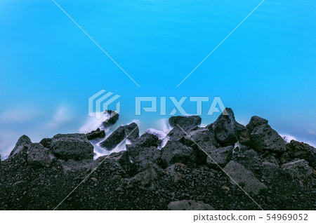 The Blue Lagoon in Iceland. 54969052