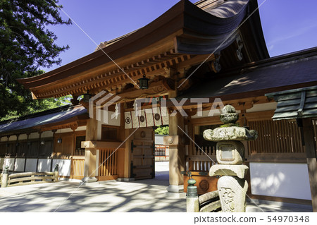 Ooyama Shrine Shinmon Shimanami Kaido Omijima Ehime Prefecture Imabari City Ooyama Shrine Shinmon Shimanami Kaido Omijima Ehime Prefecture Imabari City 54970348