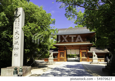 Oyamasan Shrine Somon Shimanami Kaido Omijima Ehime Prefecture Imabari City Oyamasan Shrine Somon Shimanami Kaido Omijima Ehime Prefecture Imabari City 54970627