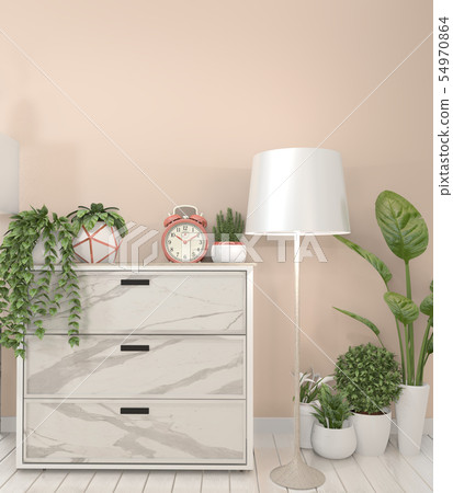 Mock up granite cabinet in modern living room with Mock up granite cabinet in modern living room with 54970864