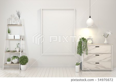Interior poster mock up with granite cabinet and Interior poster mock up with granite cabinet and 54970872