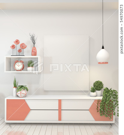 Mock up room interior concept poster frames and Mock up room interior concept poster frames and 54970873