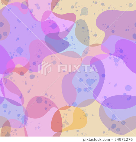Abstract modern flat geometric liquid shape forms - Stock Illustration ...