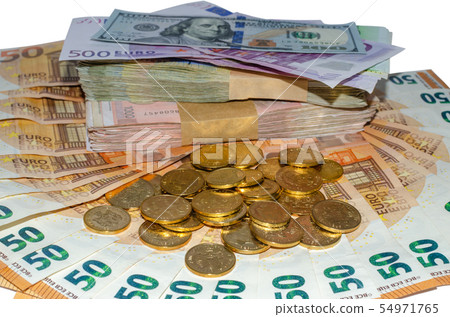 Bunch of money 54971765