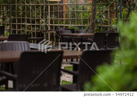 Restaurant in the forest 54972412