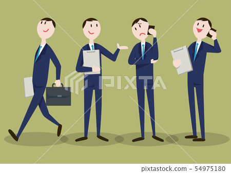 Business _ Male _ Whole Body 54975180